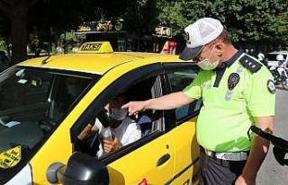 Polis dezenfektan sordu, taksici tıraş losyonu gösterdi