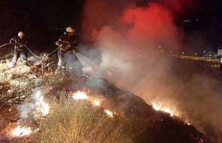 Polisin dikkati, itfaiyenin erken müdahalesi ormanlık...