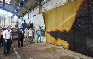 Posbıyık’tan pazar esnafına geçmiş olsun ziyareti