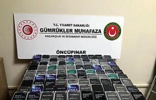 PTT’ye ait zırhlı araçla kaçakçılık yaparken...