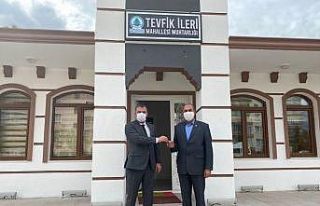 Pursaklar’da muhtarlara modern binalar