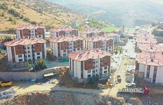 Pütürge’deki deprem konutları ay sonunda teslim...