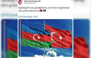 Qarabağ ile Sivasspor arasında dostluk rüzgarları