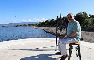 Ressamların şövalesi başkandan