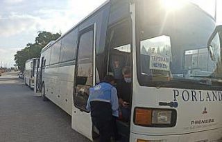 S plaka okul ve fabrika servisleri denetimi