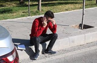 Saati geri kaldı, sınava alınmayınca gözyaşlarına...