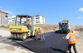 Safranbolu’da asfalt çalışmaları sürüyor