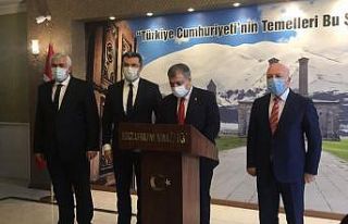 Sağlık Bakanı Koca Erzurum’da