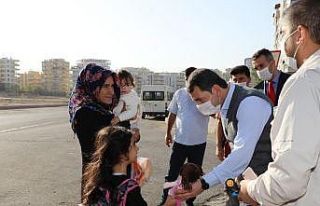 Saha çalışmalarında vatandaşları dinledi