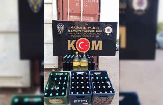 Sahte alkol üretenlere operasyon: 1 gözaltı