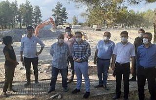Samsat’ta hükumet konağı inşaatına başlandı