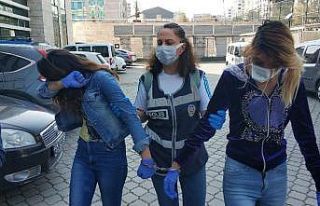 Samsun’da 4 evden hırsızlık yapan kadınlar yakalandı