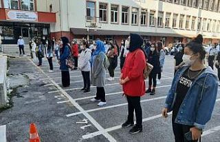 Samsun’da meslek liseleri yüz yüze eğitime başladı