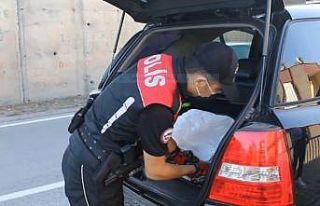 Samsun’da motosikletli polislerin çalışmalarında...