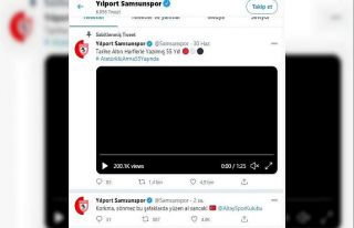 Samsunspor başlattı, tüm kulüpler devam ettirdi