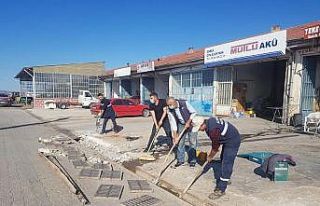 Sanayi esnafından belediyeye destek