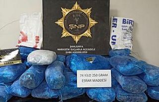 Şanlıurfa’da uyuşturucu operasyonu: 16 tutuklama