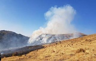 Sarız’da ormanlık alanda yangın çıktı