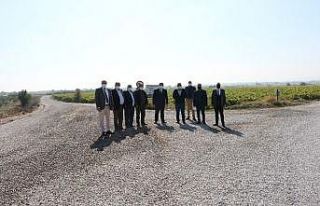 Saruhanlı’da muhtarlardan Başkan Ergün’e asfalt...