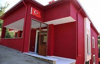 Şehit ailesine yeni ev