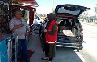 Şehit ailesine ziyaret gerçekleştirildi