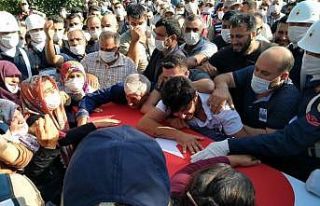 Şehit eşinin kamuflajını giydi