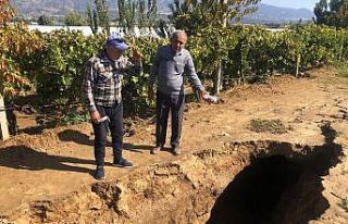 Sel suları fay hattında derin kırıklar oluşturdu