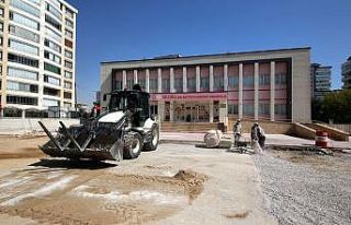 Selçuklu Belediyesi anaokulların çevresini düzenliyor