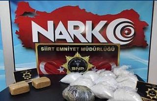 Siirt’te uyuşturucu operasyonu: 4 tutuklama