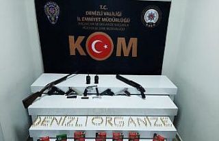 Silah kaçakçılarına KOM operasyon düzenledi