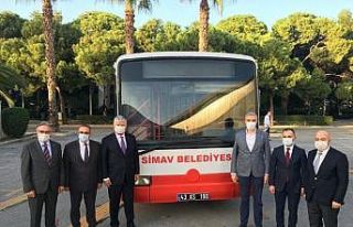 Simav Belediyesi’ne hibe otobüs desteği