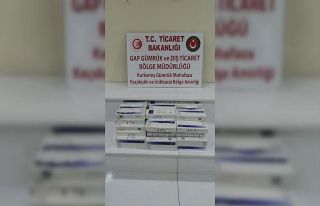 Sınır kapısında bin 110 paket kaçak sigara ele...