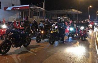 Sinop’ta 29 Ekim Cumhuriyet Bayramı konvoyu