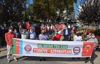 Sinop’tan Azerbaycan’a destek