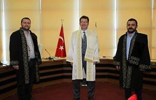 Şırnak Üniversitesinde doçentlik unvanı alan...