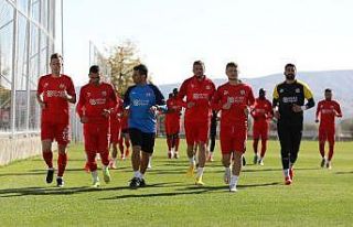 Sivasspor, Hatayspor maçının hazırlıklarını...