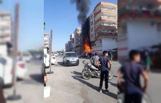 Siverek’te korkutan yangın