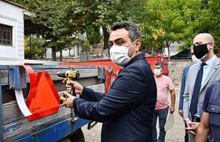 Söke’de tarım ekipmanı sürücülerine “Reflektör...