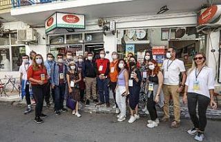 Sosyal medya fenomenleri Buca sokaklarında