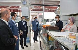 Şuhut’ta lokantalarda korona virüs denetimi