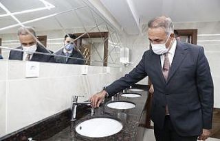 Sultangazi’de cami abdesthaneleri yenileniyor