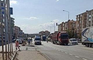 Sungurlu’da tırın çarptığı şahıs ağır...