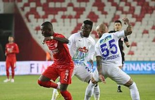 Süper Lig: Sivasspor: 0 - Çaykur Rizespor: 1 (İlk...