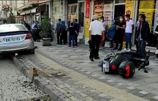 Sürücü fren yerine yanlışlıkla gaza basınca...