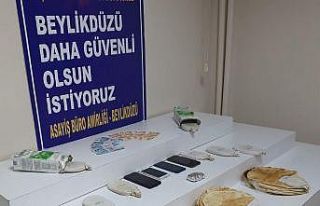 Süt kutuları ve ekmek arasından uyuşturucu çıktı
