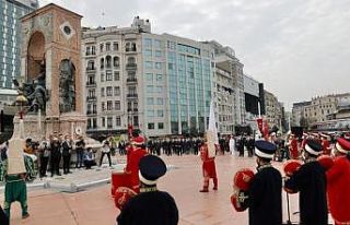 Taksim’de İstanbul’un Kurtuluşu’nun 96. yıl...