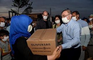 Tarım işçilerine hijyen seti