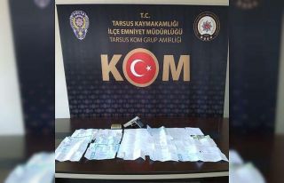 Tarsus’ta tefeci operasyonu: 2 gözaltı