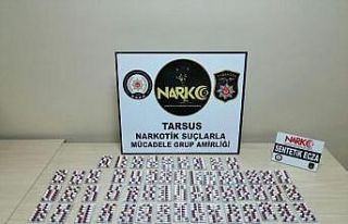 Tarsus’taki uyuşturucu operasyonunda yakalanan...