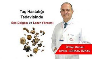 Taş hastalığı tedavisinde ’ses dalgası’ ve...